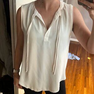 Ann Taylor Loft Cream Tank